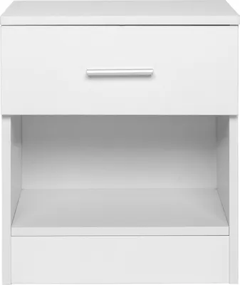 Image de FCH Table de nuit, avec tiroirs Table d'appoint Table de nuit 39 x 29 x 41 cm