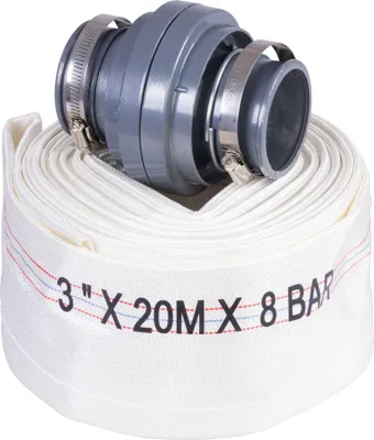 Image de Tuyau Strend Pro, de transfert, de refoulement, avec raccords, type B, 3", 20 m