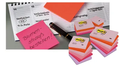 Produktbild von Haftnotizen Post-it 6820GB, 76x76mm, 70g/qm, 100 Blatt, 12 Blöcke, gelb
