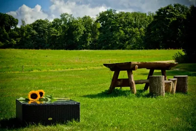 Produktbild von raumhirsch Gartentisch SEMPLICI Klappbarer Runder Balkontisch aus Metall Tisch Balkon Terrasse Garten Outdoor