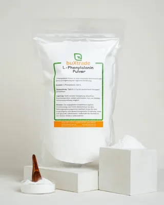 Produktbild von 500 g Phenylalanin Pulver | Aminosäure | Pulver | Eiweiße