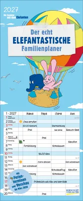 Produktbild von Der echt elefantastische Familienplaner 2027