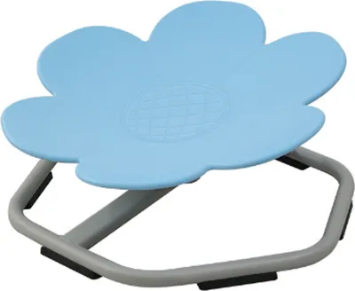 Produktbild von XMTECH Autismus Kinder-Drehstuhl, Karussell Drehstuhl für Kinder, sensorischer Spielzeugstuhl, Karussell-Drehstuhl, sensorischer Stuhl, Training der Körperkoordination, Alter 3–9 (Blau)