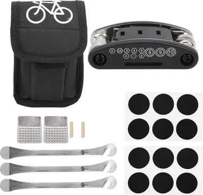 Produktbild von 21pcs Fahrrad Reifenreparatur -Kit -Bike -Startwerkzeug 16 in 1 Multifunktion