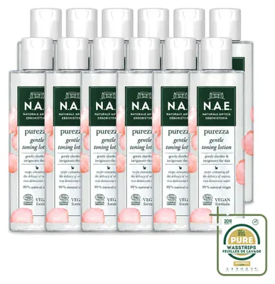 Imagen del producto de 12 unidades de Loción Tónica N.A.E. - Limpiadora e hidratante - 200 ml - Paquete de suministro - 12 piezas