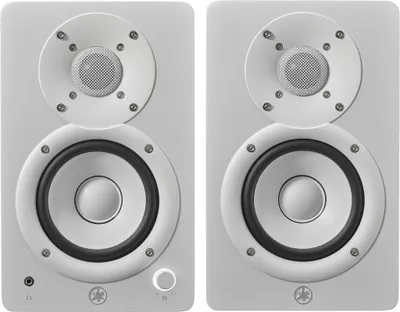 Obrázek produktu pro Yamaha HS4 White - aktivní obousměrné monitory blízkého pole, pár