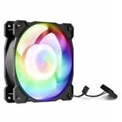 Zdjęcie produktu dla 1stCOOL Statický RGB ventilátor 12cm, 3+4pin