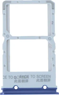 Obrázek produktu pro Clappio, Dual Nano SIM Tray Xiaomi Mi 9 Ersatz, černá (Hellblau)