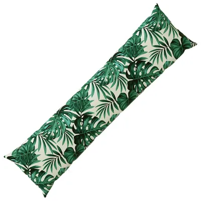 Immagine prodotto di Cuscino decorativo vidaXL, motivo a foglie, 40 x 145 cm, poliestere