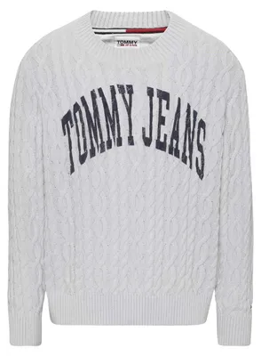 Immagine prodotto di Tommy Hilfiger - Maglione "Tommy Jeans" da uomo NA1298 (XL) (grigio)