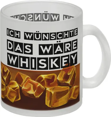 Produktbild von Ich wünschte das wäre Whiskey Kaffeetasse