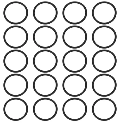 O-Ring 20 Stk. EPDM Dichtung 29x34x2,5 mm Schwarz