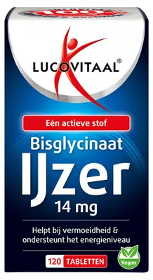 Produktbild von Eisen Bisglycinat 100% 120 Tabletten