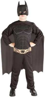 Produktbild von Batman The Dark Knight Kinder Karneval Fasching Kostüm 140