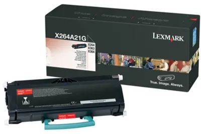 Produktbild von Lexmark X264A21G, 3500 Seiten, Schwarz, 1 Stück(e)