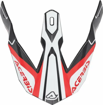 Produktbild von Graue/Rote ACERBIS-Visier für LINEAR-Helm