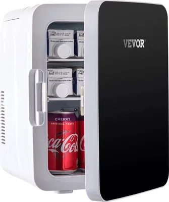 Immagine prodotto di Vevor 10L mini frigo, frigorifero per auto, congelatore portatile, refrigeratore e scaldavivande, per conservare prodotti per la cura della pelle, cosmetici, alimenti e bevande da usare a casa in auto