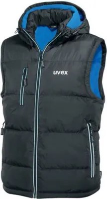 Immagine prodotto di uvex gilet termico trapuntato nero, blu taglia 4XL
