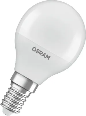 Produktbild von Osram LED Tropfen 4,9W = 40W E14 matt 470lm warmweiß 2700K