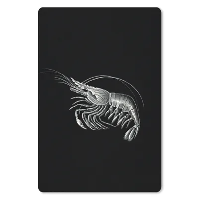 Produktbild von MuchoWow® Mauspad Mousepad Shrimps - Vintage - Ernst Haeckel - Tiere - Kunst 40x60 cm - Mousepads - Maus Mat - Pad - Mausunterlage - Schreibtisch Accesoire