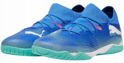 Obrázok produktu pre Puma - Pánske futbalové kopačky „Future 7 Match IT“ PP6637 (44,5 EU) (modrá/petrolová)
