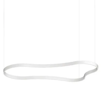 Image de Ideal Lux 345291 WAVES Suspension LED 54 W 5500/3560 lm 3000 K blanc
