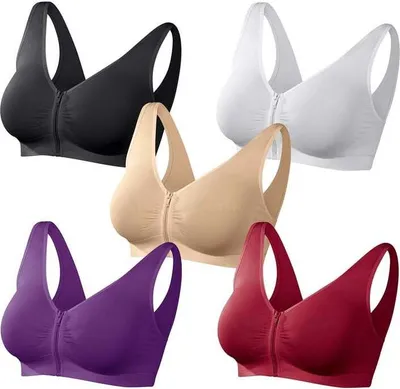 Produktbild von SLIMmaxx Traum-BH Reißverschluss - 36/38 (M) - 5er-Set