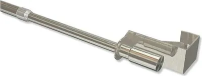 Produktbild von Interdeco Klemmfix Klemmstange / ausziehbar Scheibenstange Edelstahl-Optik, Typ Simplix, 75-125 cm