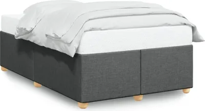 Obrázek produktu pro vidaXL Rám postele bez matrace tmavě šedý 120x190 cm látka