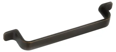 Obrázek produktu pro Furnipart úchytka Rio LA 128mm - starožitná nábytková úchytka - šířka úchytky 164mm, tlakově litý zinek, starožitná hnědá barva