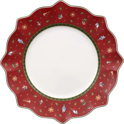 Obrázok produktu pre Villeroy & Boch Toy's Delight tanier na hlavné jedlo, červený, sada 6 ks – č. výrobku 14-8585-2620 – EAN 4057743001067
