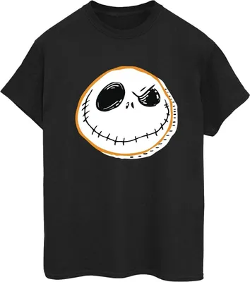 Produktbild von Disney - "The Nightmare Before Christmas" T-Shirt für Damen BI41694 (XL) (Schwarz)
