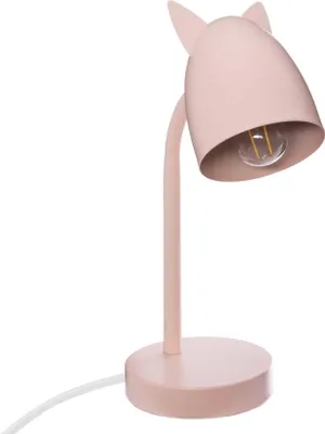 Produktbild von Atmosphera Tischleuchte mit Ohren - rosa - 18 x 31 cm - Tischleuchte