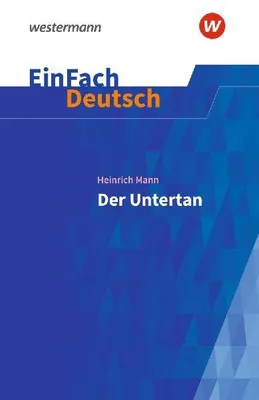 Produktbild von Der Untertan. EinFach Deutsch Textausgaben