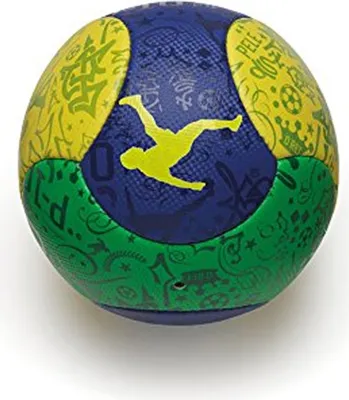 Produktbild von Beach-Fußball 'Pele' - Farbenfroher Fußball, Ballgröße 5, ca. 69cm Umfang