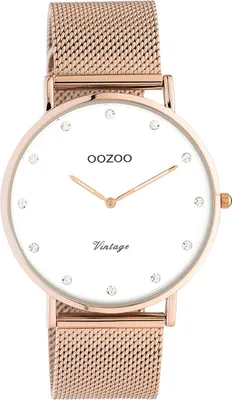 Produktbild von Oozoo Armbanduhr ros?gold Edelstahl C20238 Vintage Series Uni Analog-Quarzuhr UOC20238