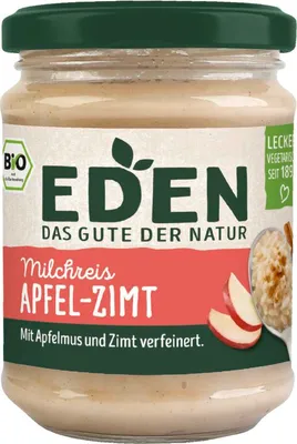 Produktbild von EDEN Milchreis Apfel-Zimt