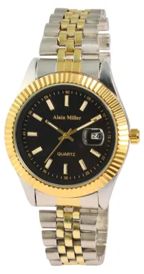 Produktbild von Herren-Armbanduhr mit Metallgehäuse und Mineralglas