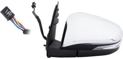 Produktbild von DIEDERICHS 6686825 Außenspiegel Seitenspiegel Links für TOYOTA HILUX Pick-up (GUN1) Konvex Verchromt