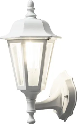 Produktbild von Konstsmide Terra weiß lackiertes Aluminium, klares Glas 7094-250
