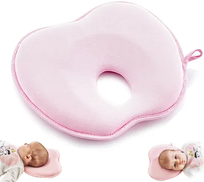 Produktbild von BabyJem Stützkissen Flat Head Pillow, pink