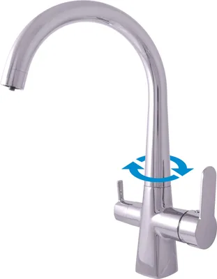 Obrázok produktu pre Slezák-RAV: Drezová batéria Zambezi ZA018.5 Chrom flexi hadica 3/8''