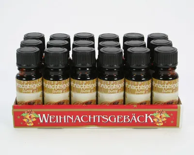 Produktbild von ELINA Duftöl 10ml Weihnachtsgebäck in Glasflasche