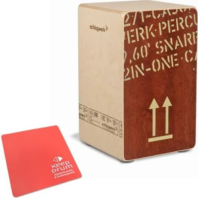 Obrázok produktu pre Schlagwerk CP404 Red Cajon s podložkou na sedadlo červený