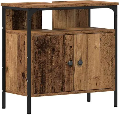 Obrázok produktu pre vidaXL Umývadlová skrinka so starým vzhľadom dreva 60x30x60 cm materiál na báze dreva
