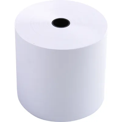 Image de Exacompta 50x Bobine tickets de caisse 76x80mm 1pli offset 60g/m2 Blanc 7680120V