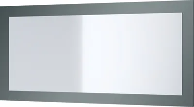 Produktbild von Vladon Spiegel Enigma 89, Wandspiegel mit Rahmen im modernen Stil, Fjord Grün (89 x 45 cm)