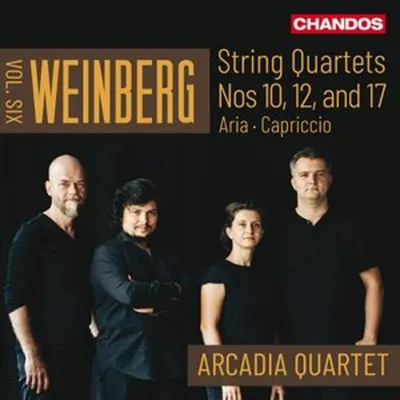 Image de Weinberg : Quatuors à cordes n° 10, 12 et 17