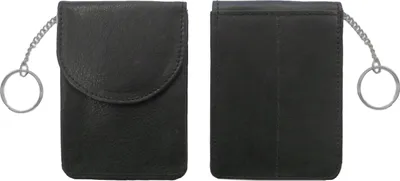 Produktbild von Schlüsseltasche / aus Leder / mit RFID Schutz / Farbe: schwarz