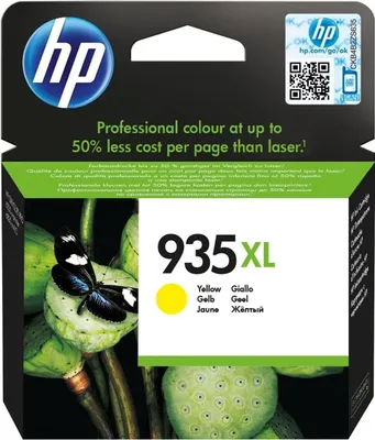 Produktbild von Original Tinte hp 935XL (C2P26AE) für hp gelb HC